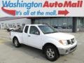2008 Avalanche White Nissan Frontier SE King Cab 4x4  photo #1