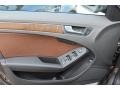 Chestnut Brown/Black 2014 Audi A4 2.0T quattro Sedan Door Panel