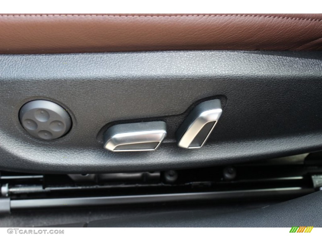 2014 A4 2.0T quattro Sedan - Dakota Grey Metallic / Chestnut Brown/Black photo #14