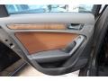 Chestnut Brown/Black Door Panel Photo for 2014 Audi A4 #85637257