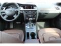 Chestnut Brown/Black Dashboard Photo for 2014 Audi A4 #85637296