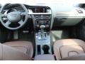 Chestnut Brown/Black 2014 Audi A4 2.0T quattro Sedan Dashboard