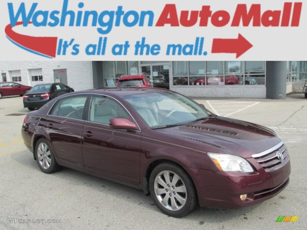 2005 Avalon XLS - Cassis Red Pearl / Light Gray photo #1