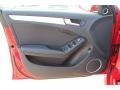 Black 2014 Audi A4 2.0T quattro Sedan Door Panel