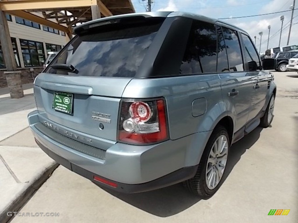 2011 Range Rover Sport HSE LUX - Izmir Blue Metallic / Ebony/Ebony photo #6