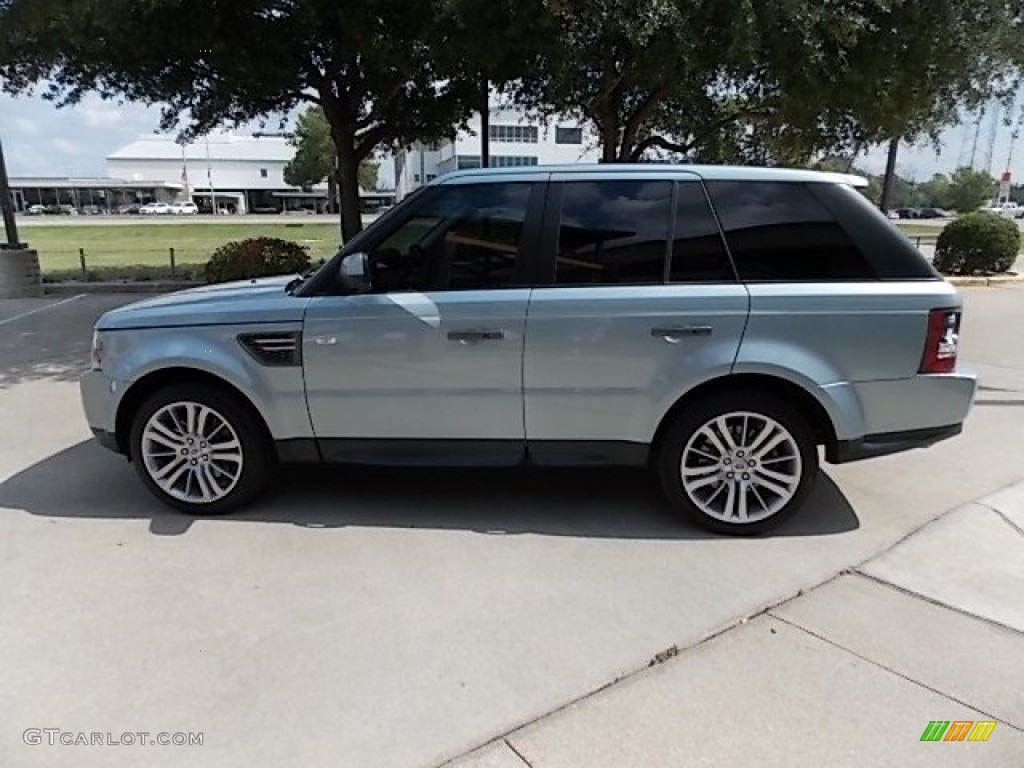 2011 Range Rover Sport HSE LUX - Izmir Blue Metallic / Ebony/Ebony photo #9