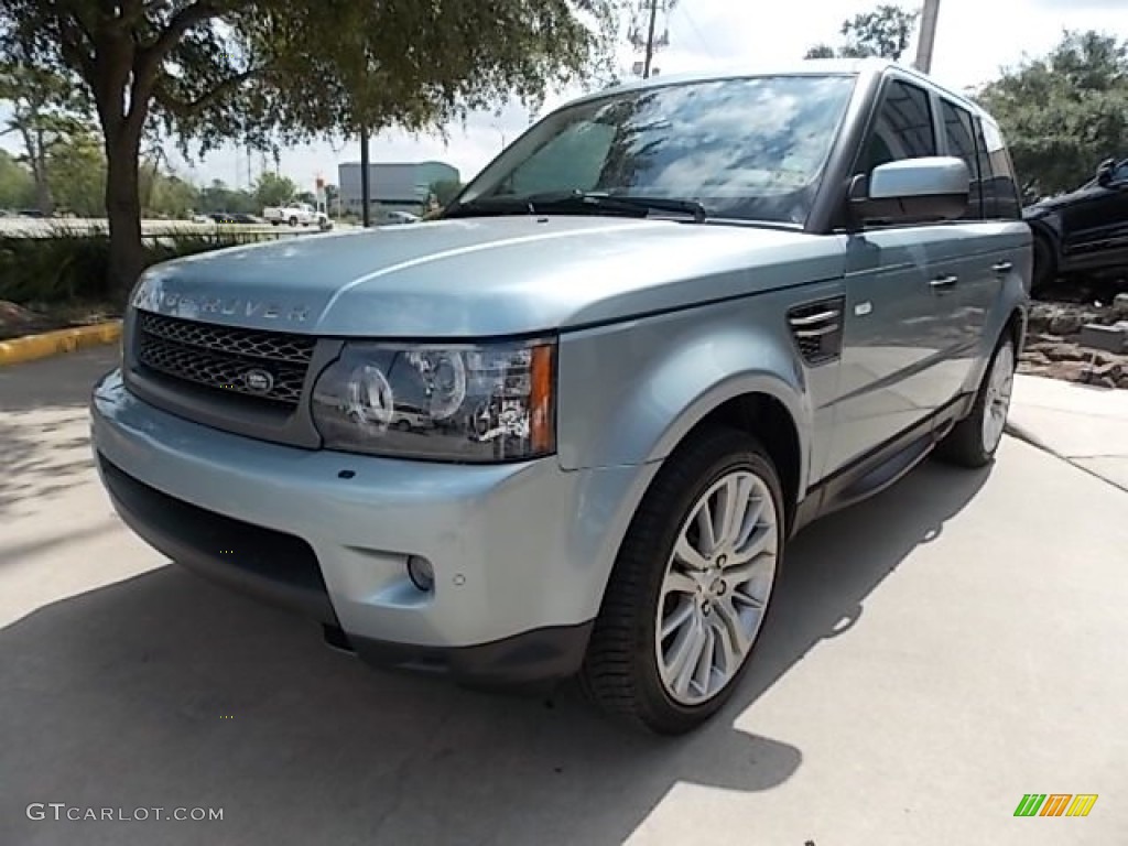 2011 Range Rover Sport HSE LUX - Izmir Blue Metallic / Ebony/Ebony photo #10