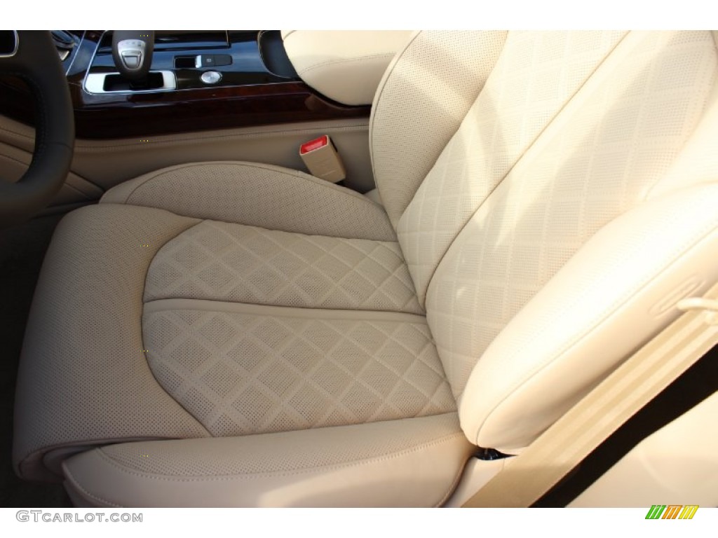 2014 Audi A8 L 3.0T quattro Front Seat Photo #85639447