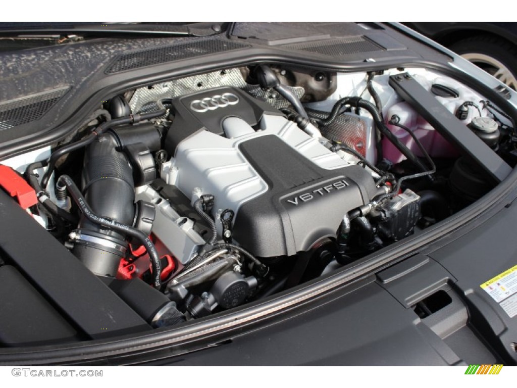 2014 Audi A8 L 3.0T quattro 3.0 Liter Supercharged FSI DOHC 24-Valve VVT V6 Engine Photo #85639870