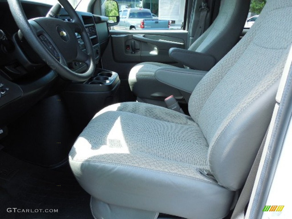 2013 Express LT 3500 Passenger Van - Summit White / Medium Pewter photo #4