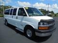 2013 Summit White Chevrolet Express LT 3500 Passenger Van  photo #10