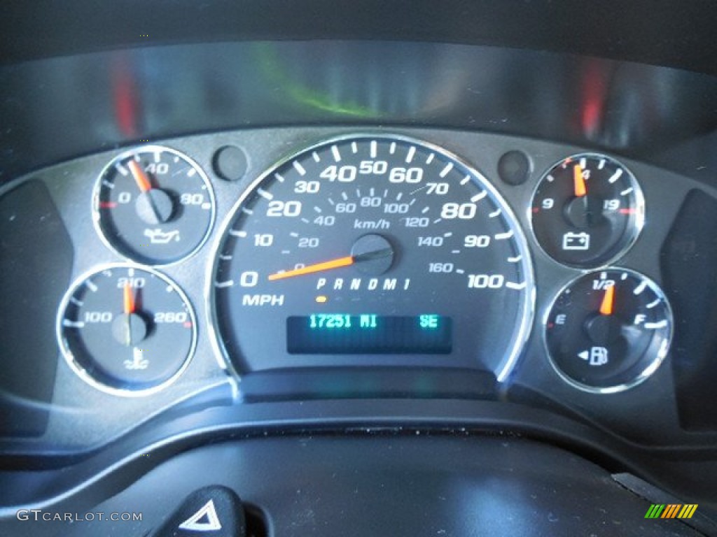 2013 Chevrolet Express LT 3500 Passenger Van Gauges Photo #85640239