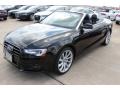 Brilliant Black - A5 2.0T quattro Cabriolet Photo No. 3