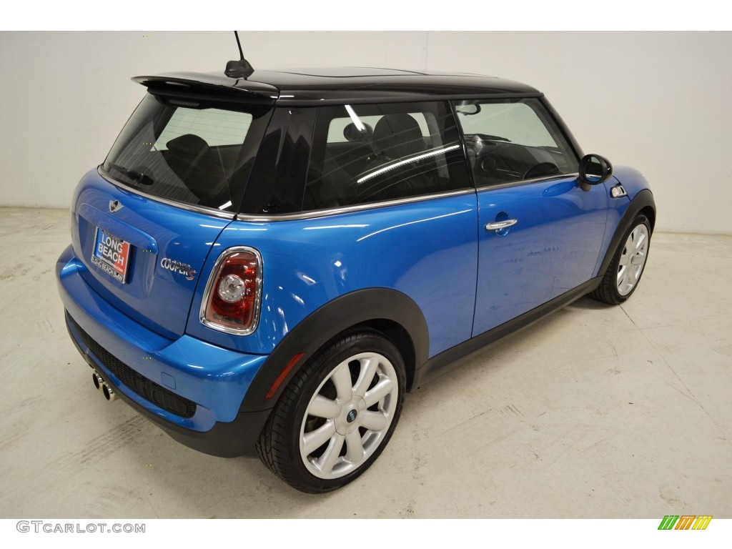 2010 Cooper S Hardtop - Laser Blue Metallic / Grey/Carbon Black photo #5
