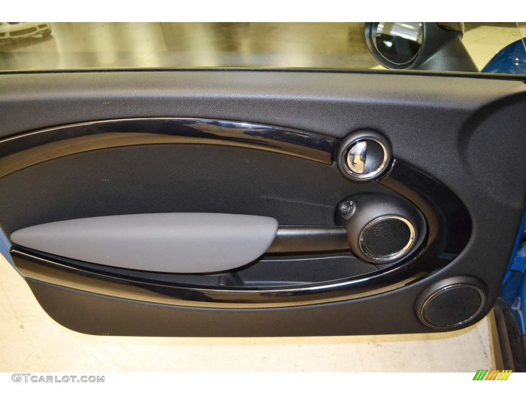 2010 Cooper S Hardtop - Laser Blue Metallic / Grey/Carbon Black photo #15
