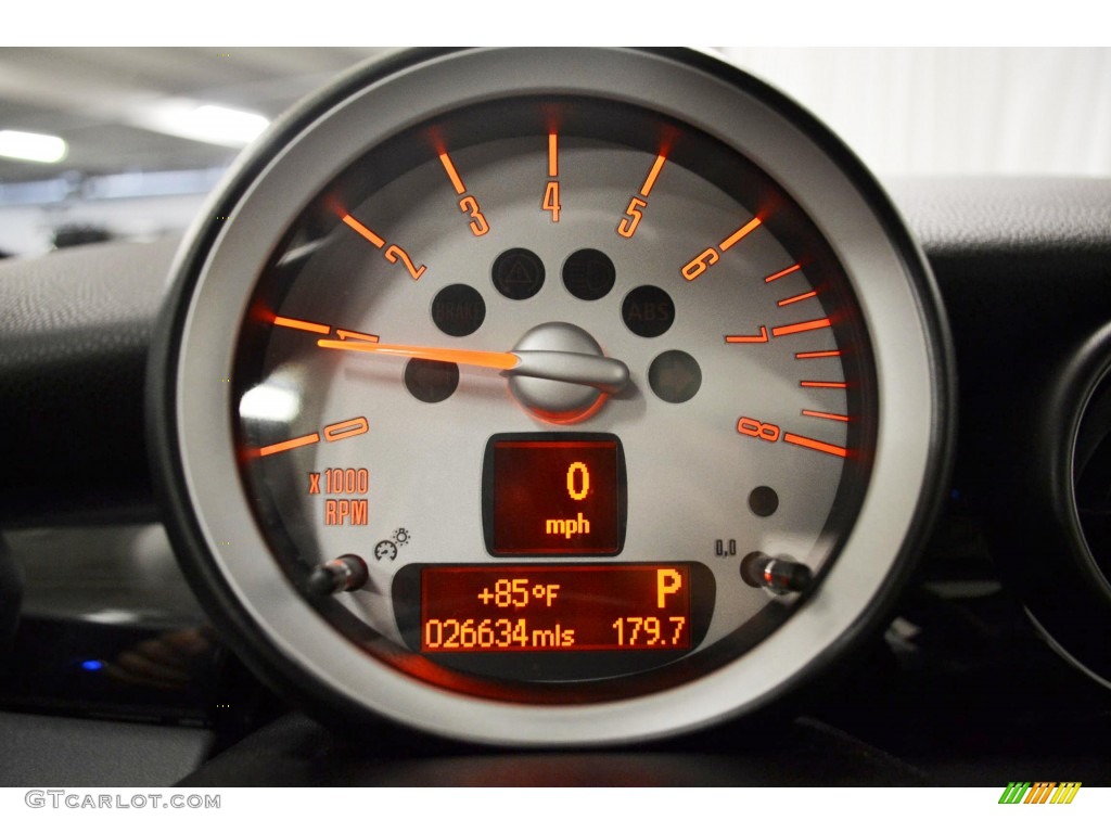 2010 Cooper S Hardtop - Laser Blue Metallic / Grey/Carbon Black photo #20