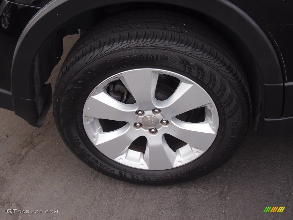 2011 Outback 2.5i Limited Wagon - Crystal Black Silica / Warm Ivory photo #7