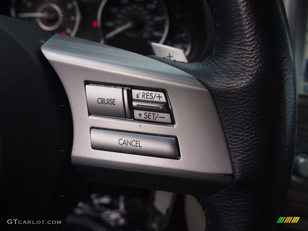 2011 Outback 2.5i Limited Wagon - Crystal Black Silica / Warm Ivory photo #22