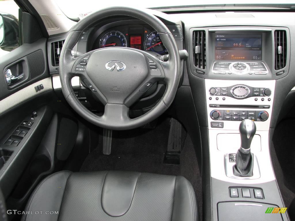2007 G 35 Journey Sedan - Blue Slate Metallic / Graphite Black photo #11