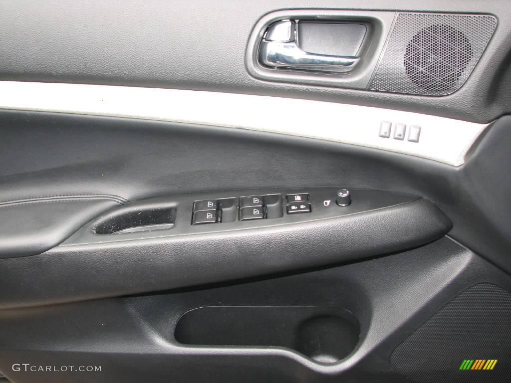2007 G 35 Journey Sedan - Blue Slate Metallic / Graphite Black photo #12