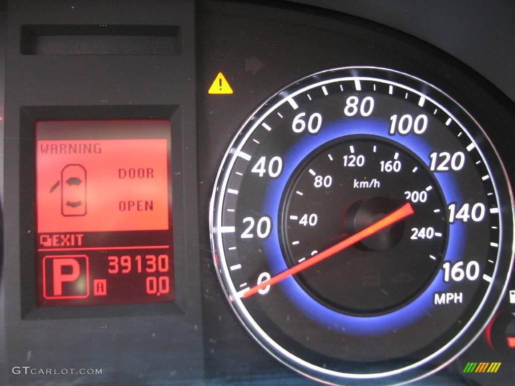 2007 G 35 Journey Sedan - Blue Slate Metallic / Graphite Black photo #18