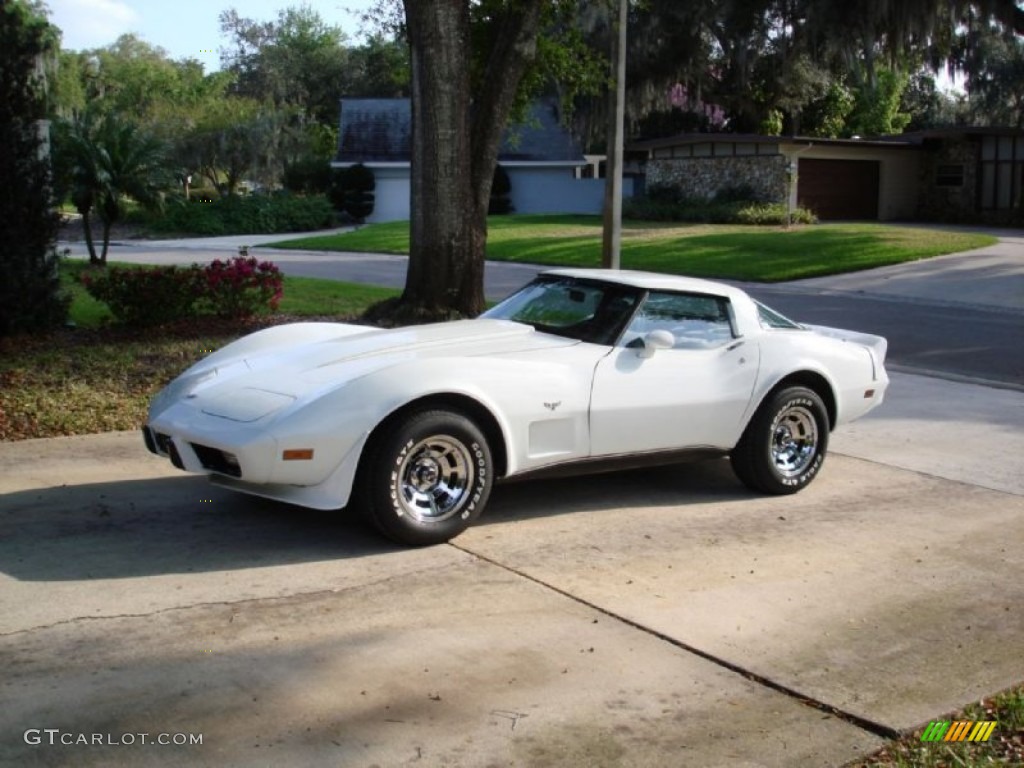 Classic White 1979 Chevrolet Corvette Coupe Exterior Photo #85643144