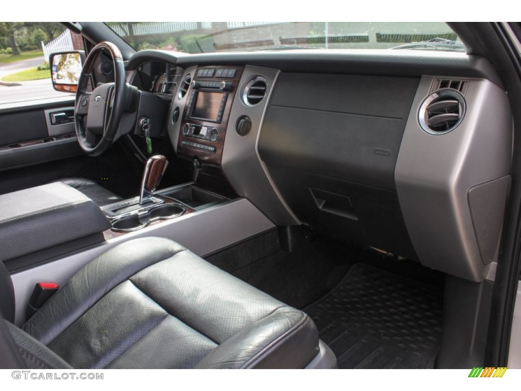 2010 Expedition EL Limited 4x4 - White Platinum Tri-Coat Metallic / Charcoal Black photo #8