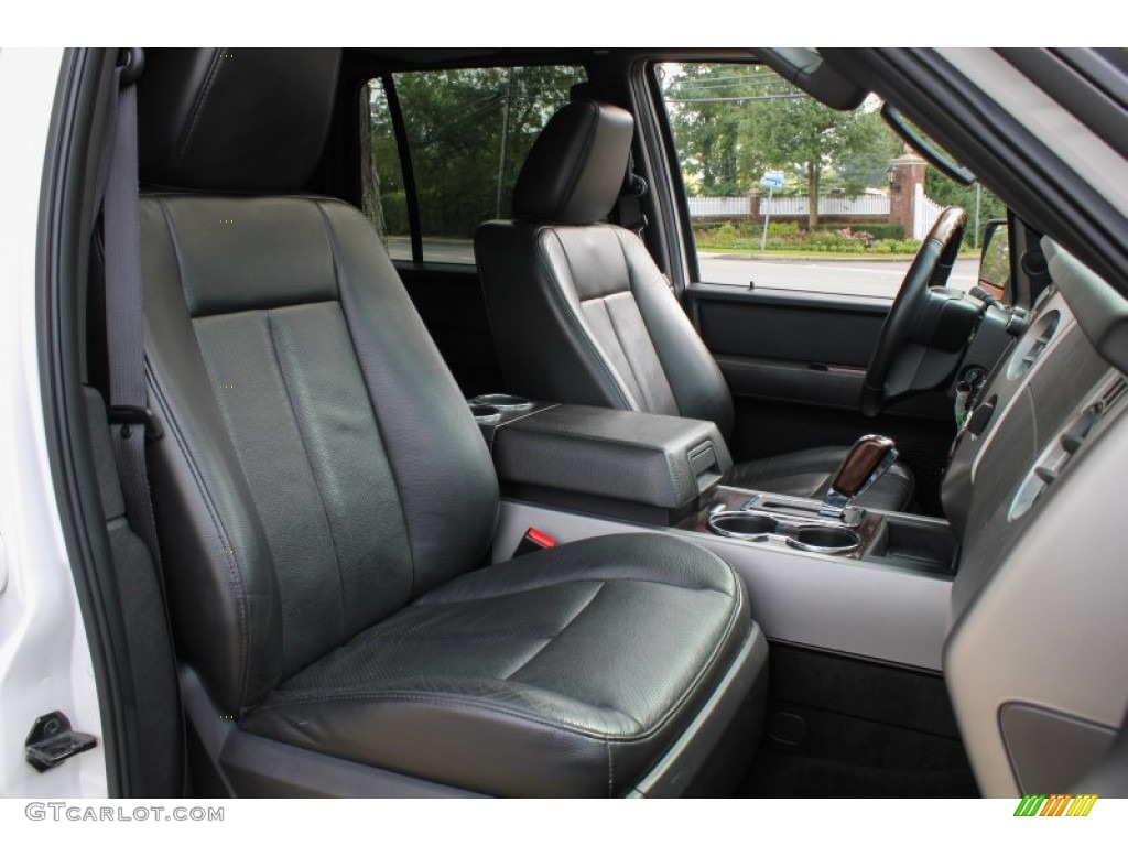 2010 Expedition EL Limited 4x4 - White Platinum Tri-Coat Metallic / Charcoal Black photo #9