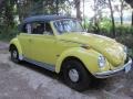 1971 Shantung Yellow Volkswagen Beetle Convertible  photo #3