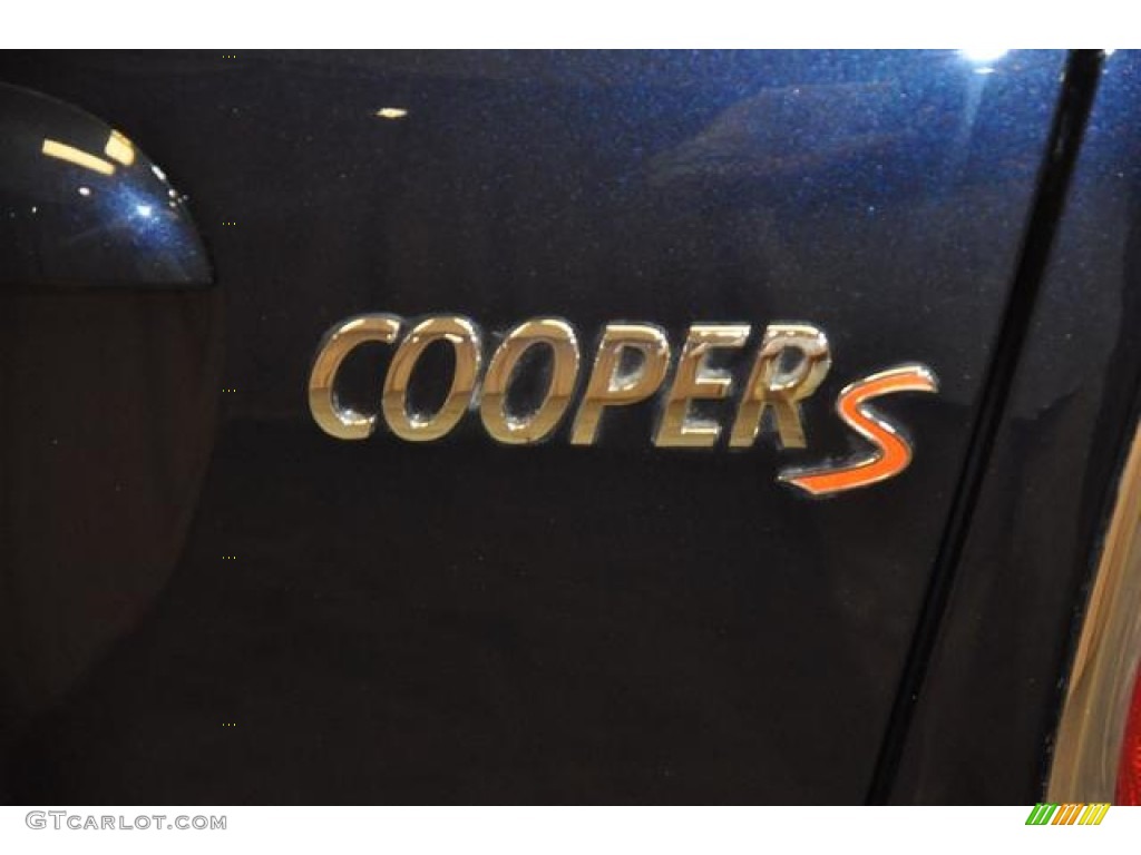 2013 Cooper S Hardtop - Reef Blue Metallic / Carbon Black photo #15