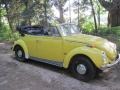 1971 Shantung Yellow Volkswagen Beetle Convertible  photo #5