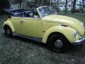 1971 Shantung Yellow Volkswagen Beetle Convertible  photo #6