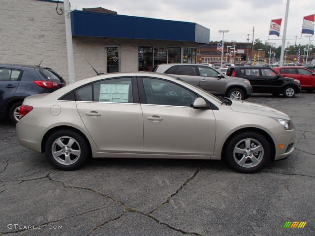 2014 Cruze LT - Champagne Silver Metallic / Jet Black photo #1