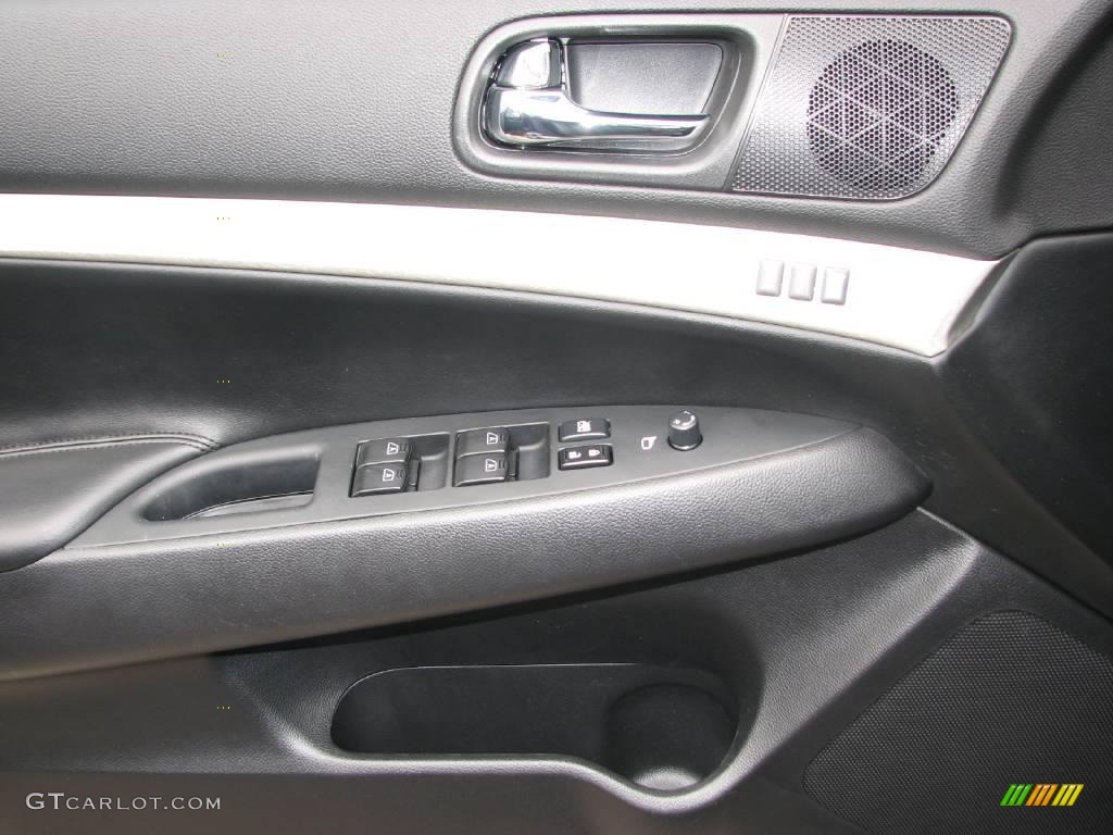 2007 G 35 Journey Sedan - Blue Slate Metallic / Graphite Black photo #12