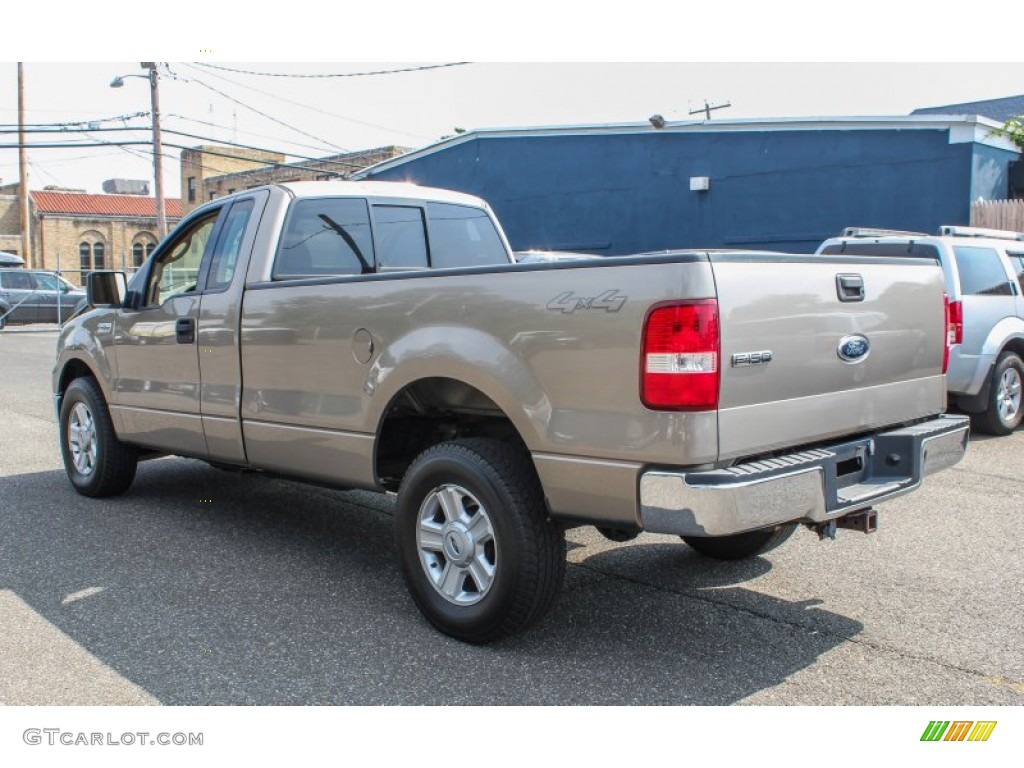 2004 F150 XLT Regular Cab 4x4 - Arizona Beige Metallic / Tan photo #4