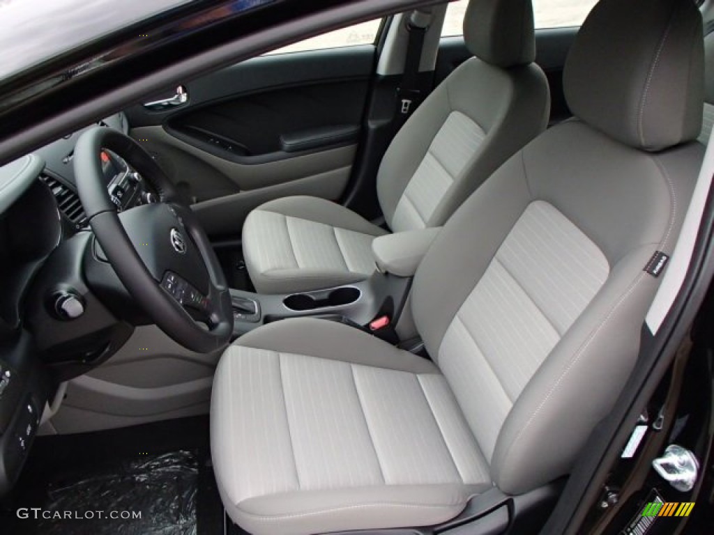 Gray Interior 2014 Kia Forte EX Photo #85644614
