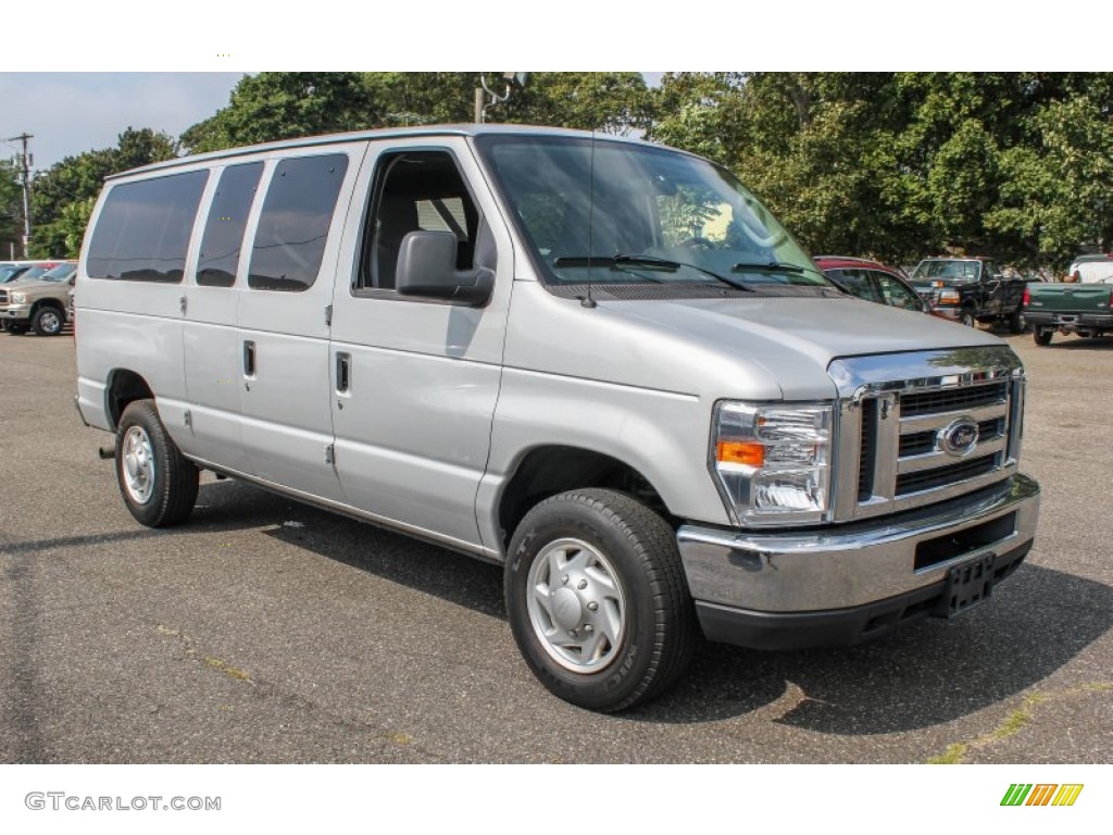 2009 E Series Van E350 Super Duty XLT Passenger - Sterling Grey Metallic / Medium Flint photo #7