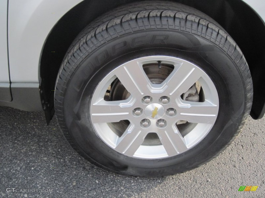 2010 Traverse LT AWD - Silver Ice Metallic / Ebony photo #6