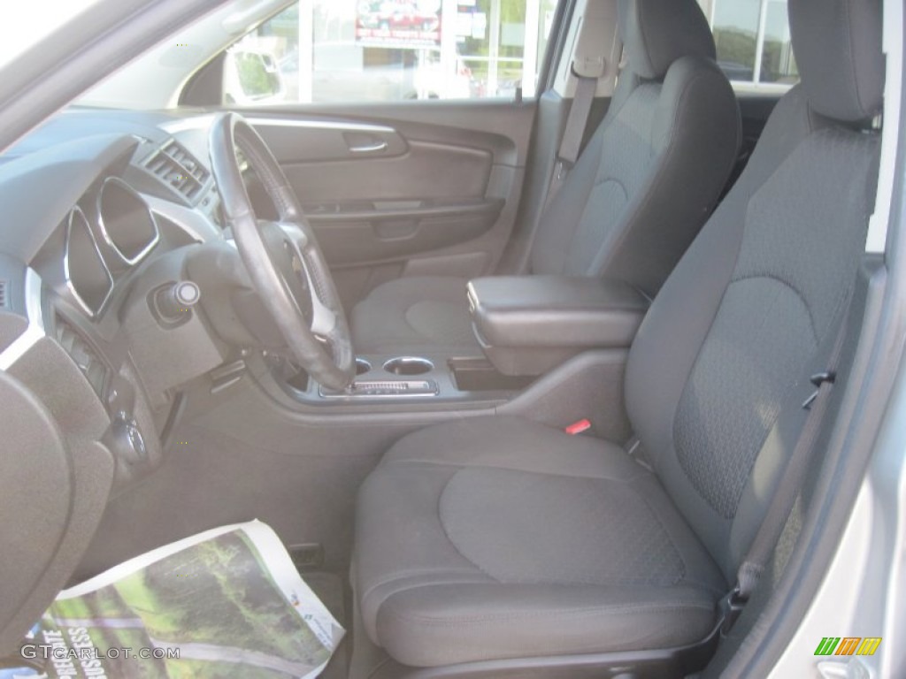 2010 Traverse LT AWD - Silver Ice Metallic / Ebony photo #7