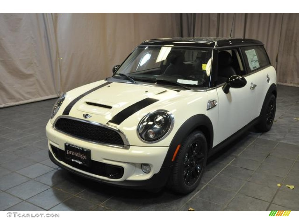 2014 Cooper S Clubman - Pepper White / Carbon Black photo #1