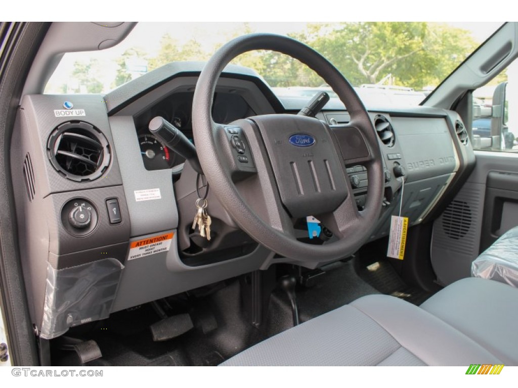 2013 Ford F550 Super Duty XL Regular Cab 4x4 Dump Truck Interior Color Photos
