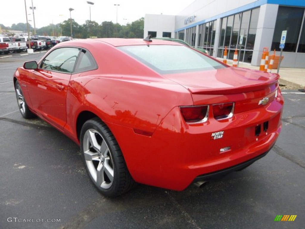 2011 Camaro LT/RS Coupe - Victory Red / Black photo #3