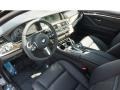 Black 2014 BMW 5 Series 535i Sedan Interior Color