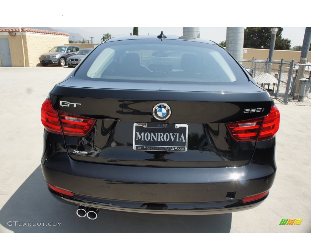 2014 3 Series 328i xDrive Gran Turismo - Jet Black / Black photo #3