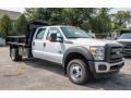 Oxford White - F550 Super Duty XL Crew Cab 4x4 Chassis Photo No. 7