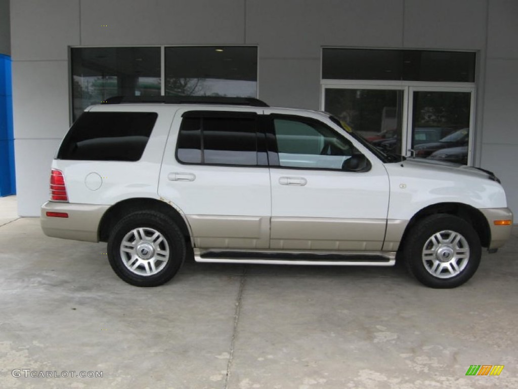 Oxford White 2005 Mercury Mountaineer V6 AWD Exterior Photo #85647749