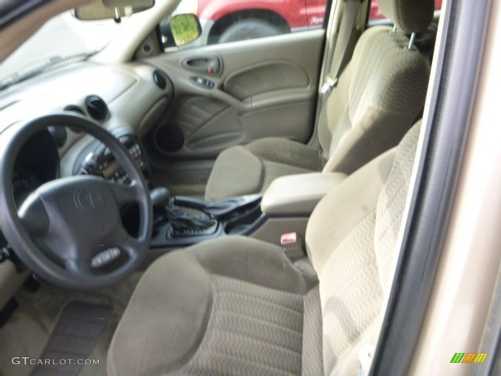 2001 Grand Am SE Sedan - Champagne Beige Metallic / Dark Taupe photo #8