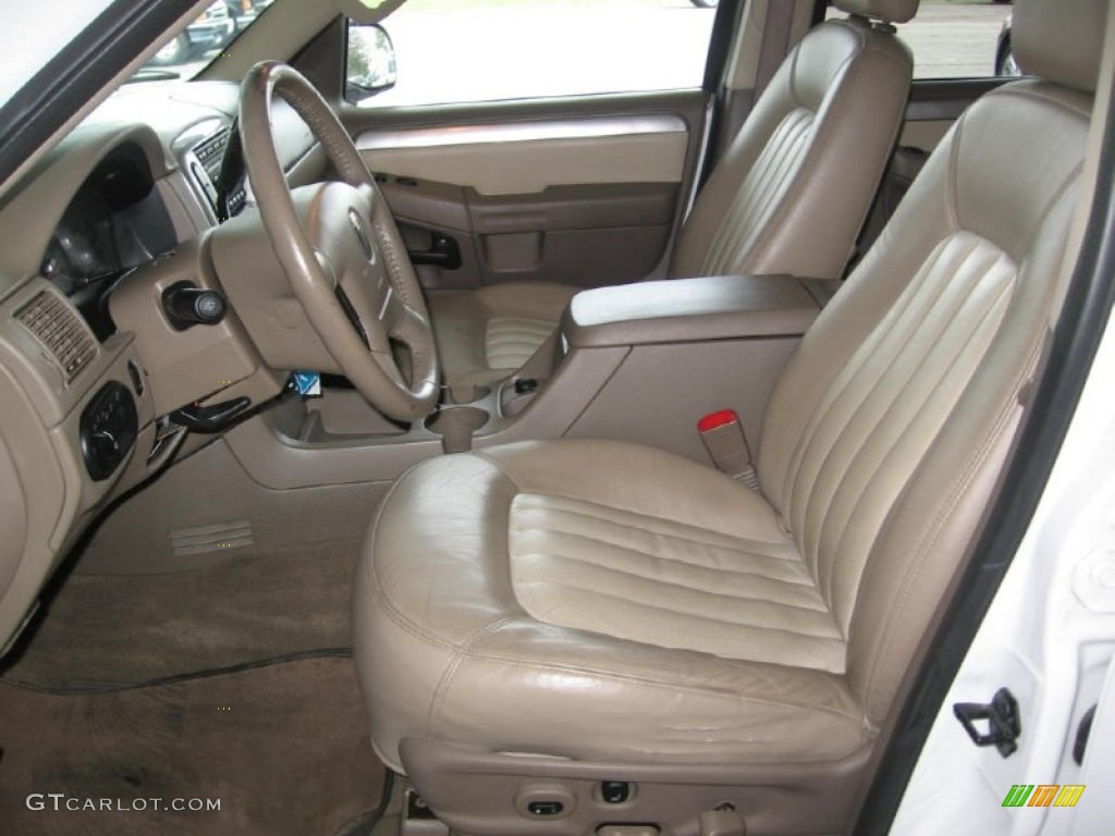 Medium Dark Parchment Interior 2005 Mercury Mountaineer V6 AWD Photo #85647911
