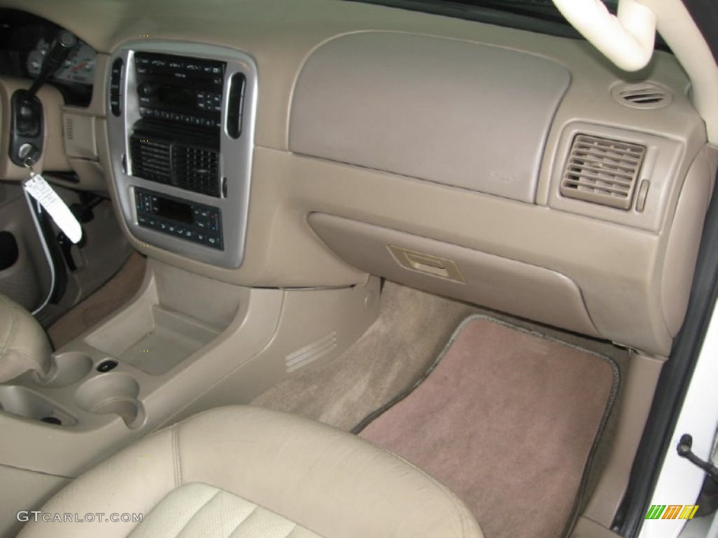 2005 Mountaineer V6 AWD - Oxford White / Medium Dark Parchment photo #12