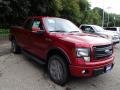 2013 Ruby Red Metallic Ford F150 FX4 SuperCab 4x4  photo #2
